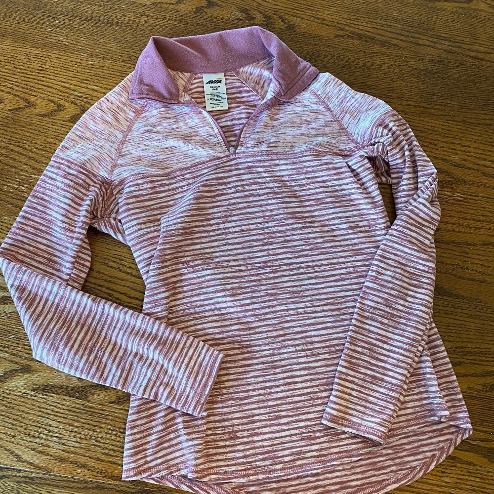 Avia Womens Size XS 1/4 Zip pullover Active Wear shirt